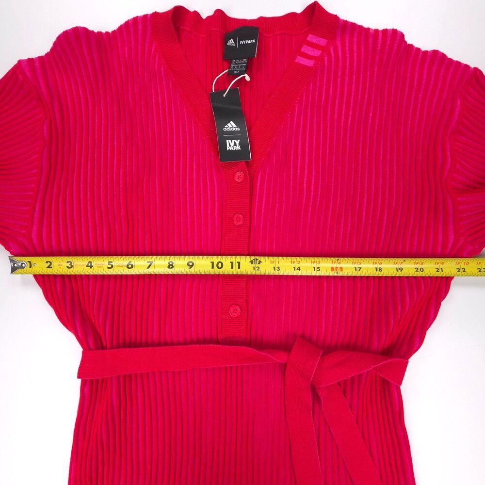 NWT Adidas x Ivy Park Ribbed Knit Romper Beyonce Playsuit Lounge Athleisure Y2k - Picture 3 of 11